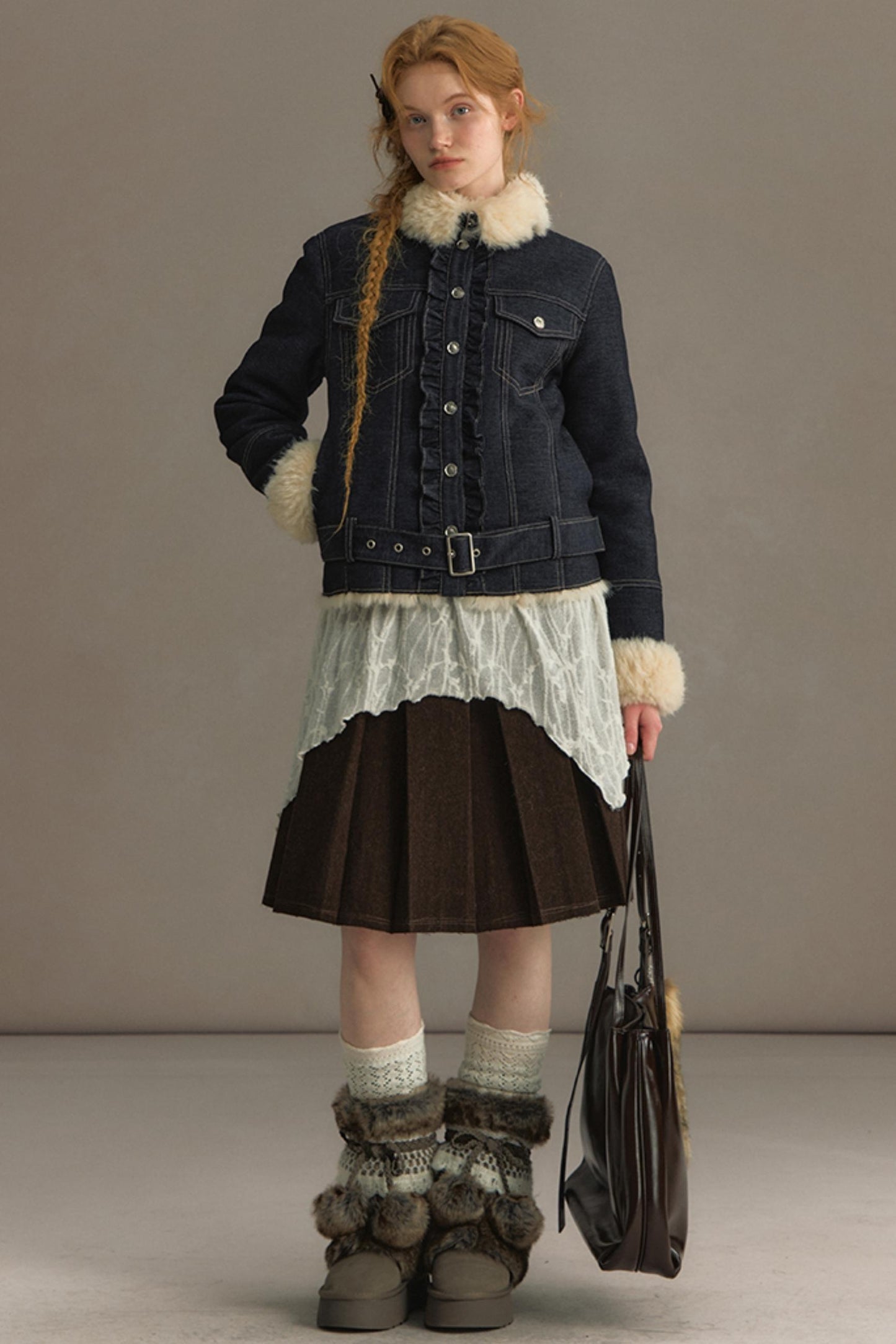 Winter Lace Fleece Jacket