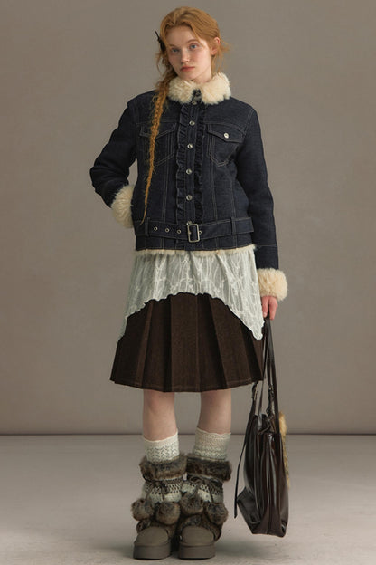 Winter Lace Fleece Jacket