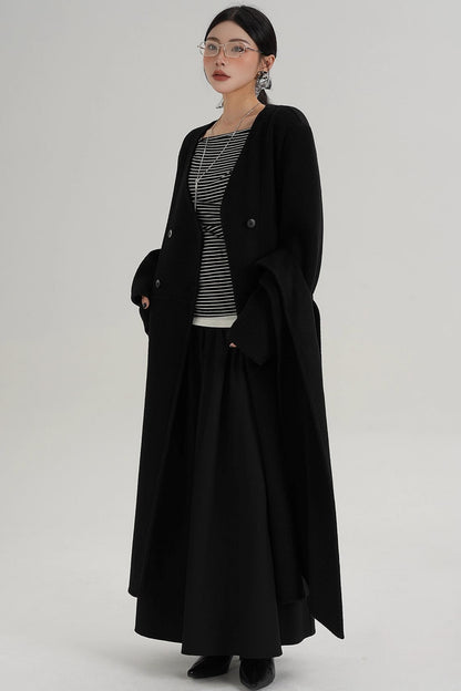 Wool Reversible Coat