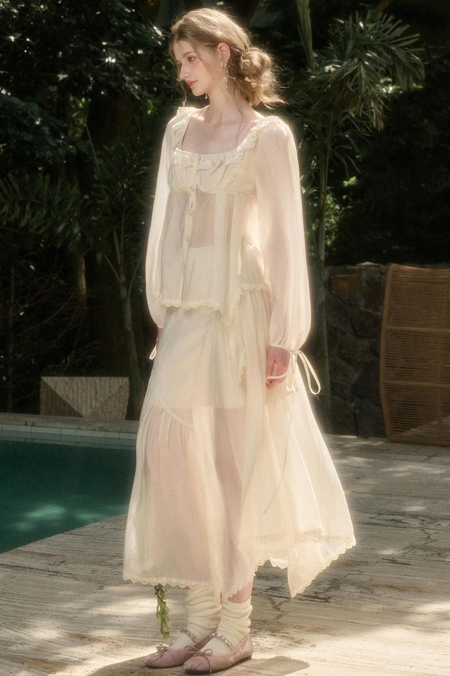 Galaxy Tencel Air Fabric Skirt Set-Up