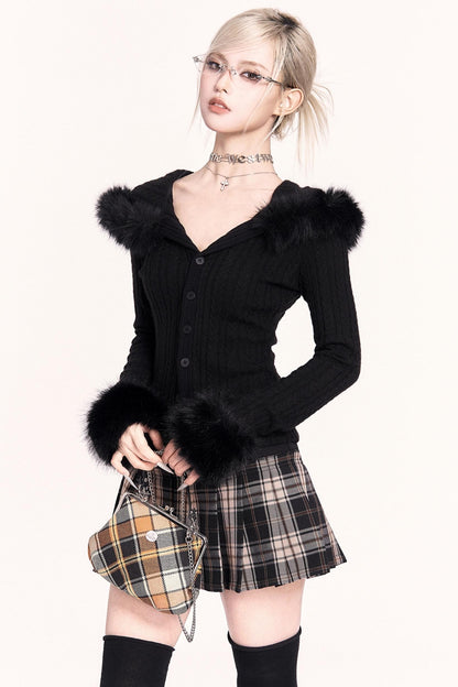 Japanese Plaid Pleated Skirt
