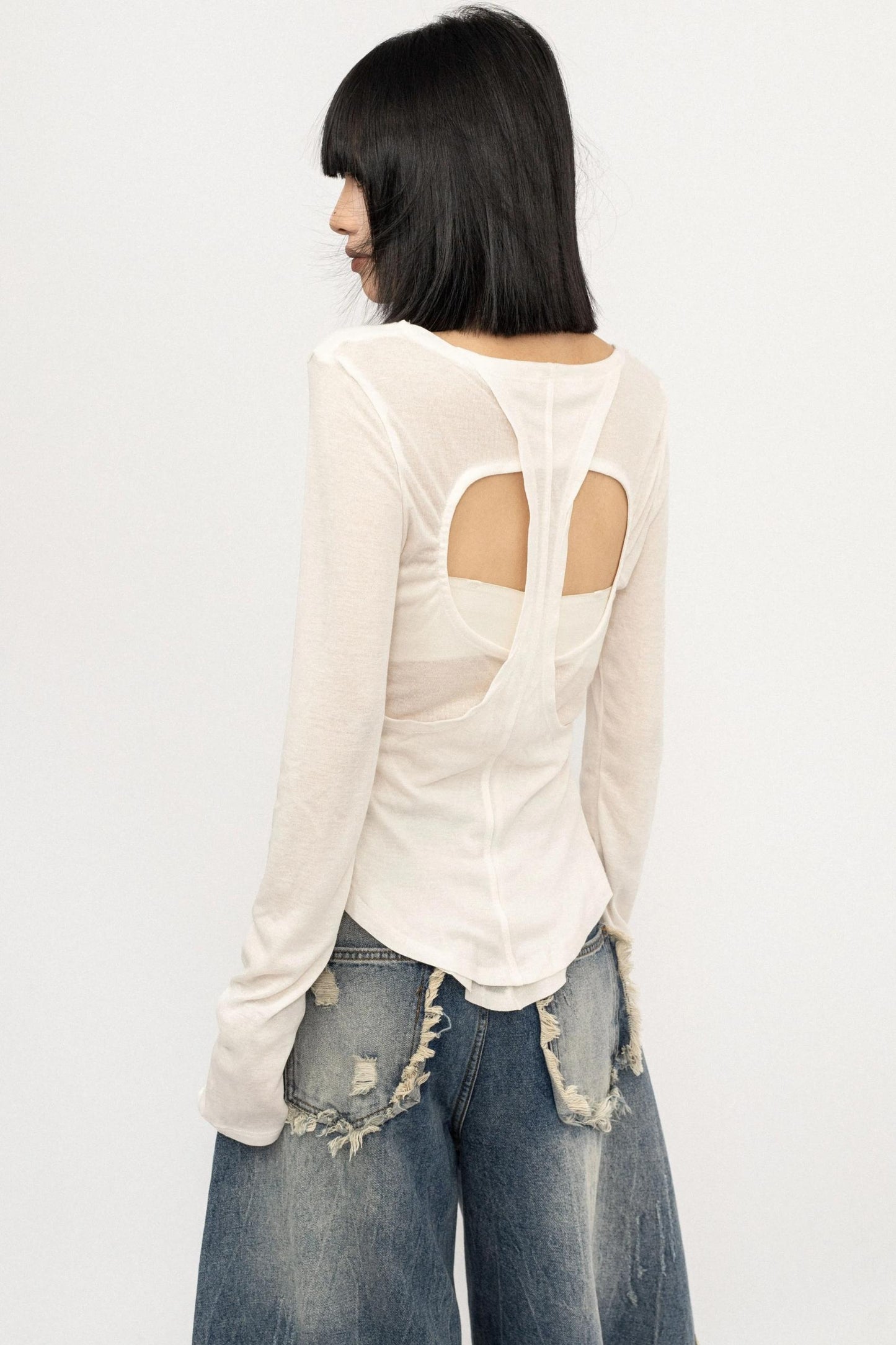 Spice Girl Black Long Sleeve Shirt