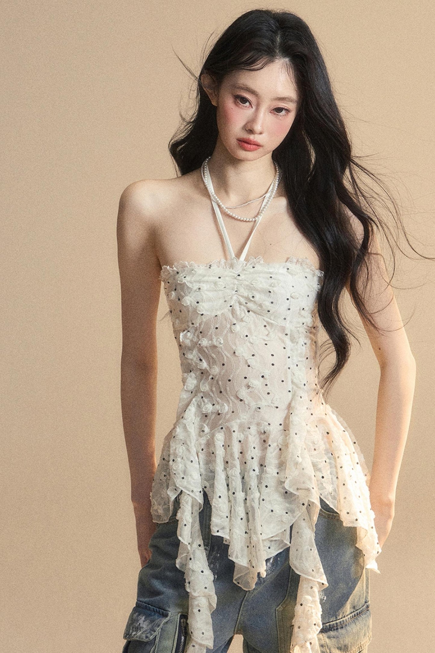 Elegant Night Flower T-Shirt