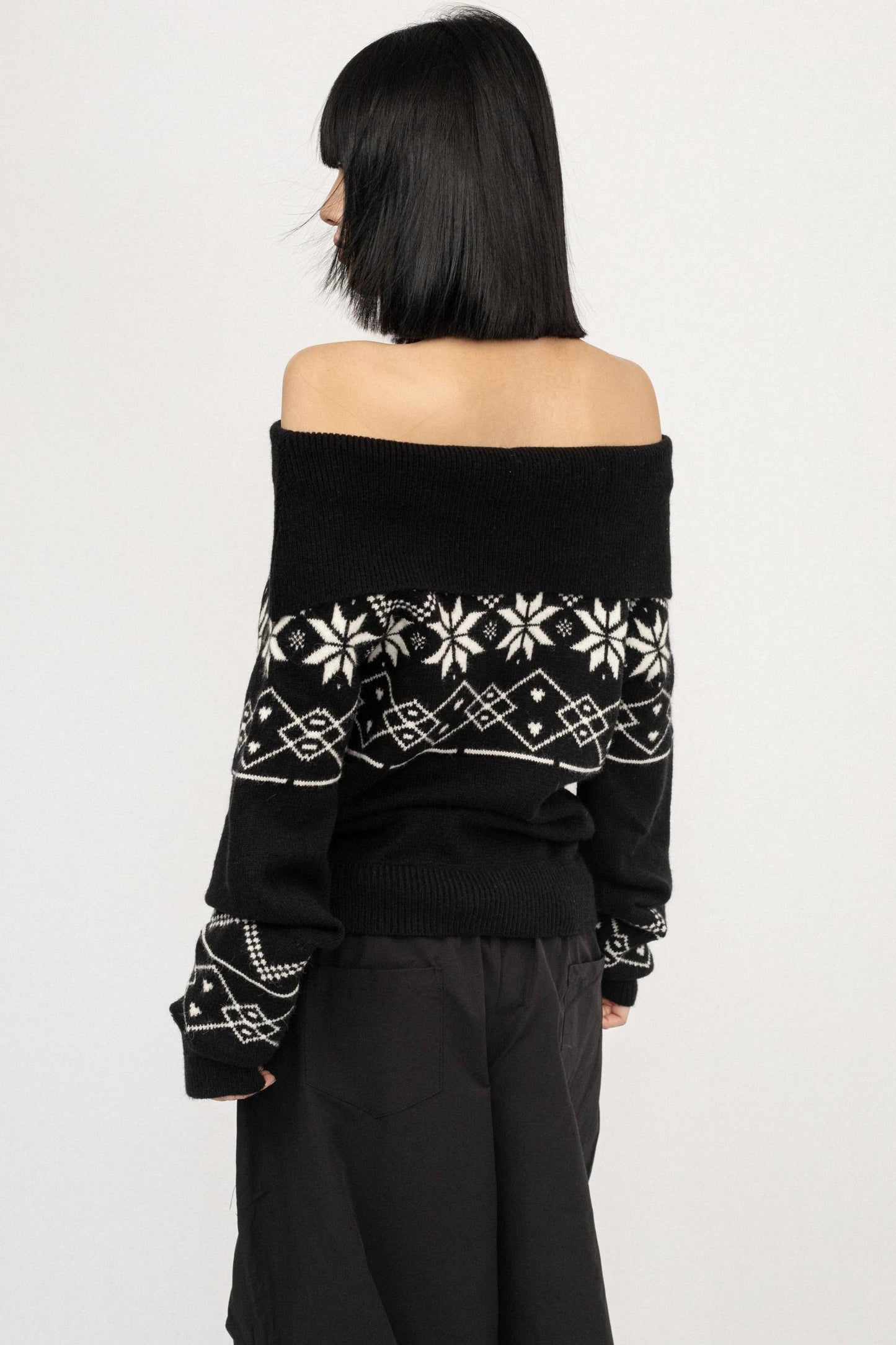 Lazy Spice Jacquard Sweater