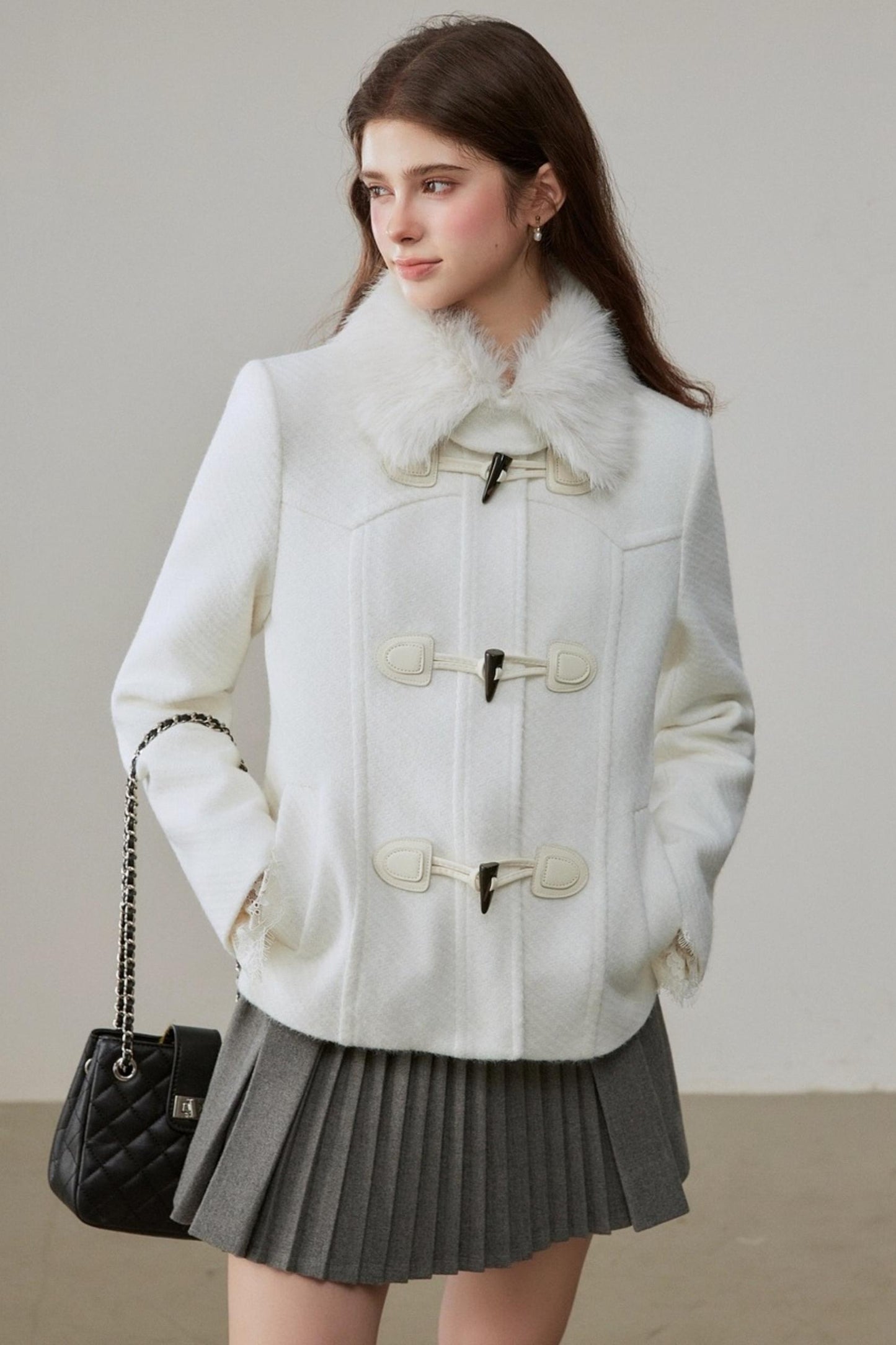 Luxe Winter White Jacket