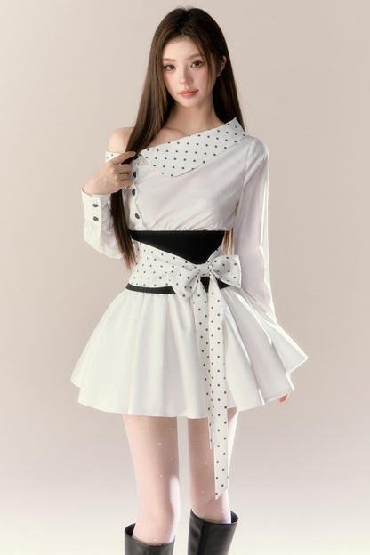 Heartbeat Shoulder Dress