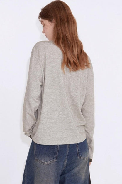 Color-Blocked Faux Sweater