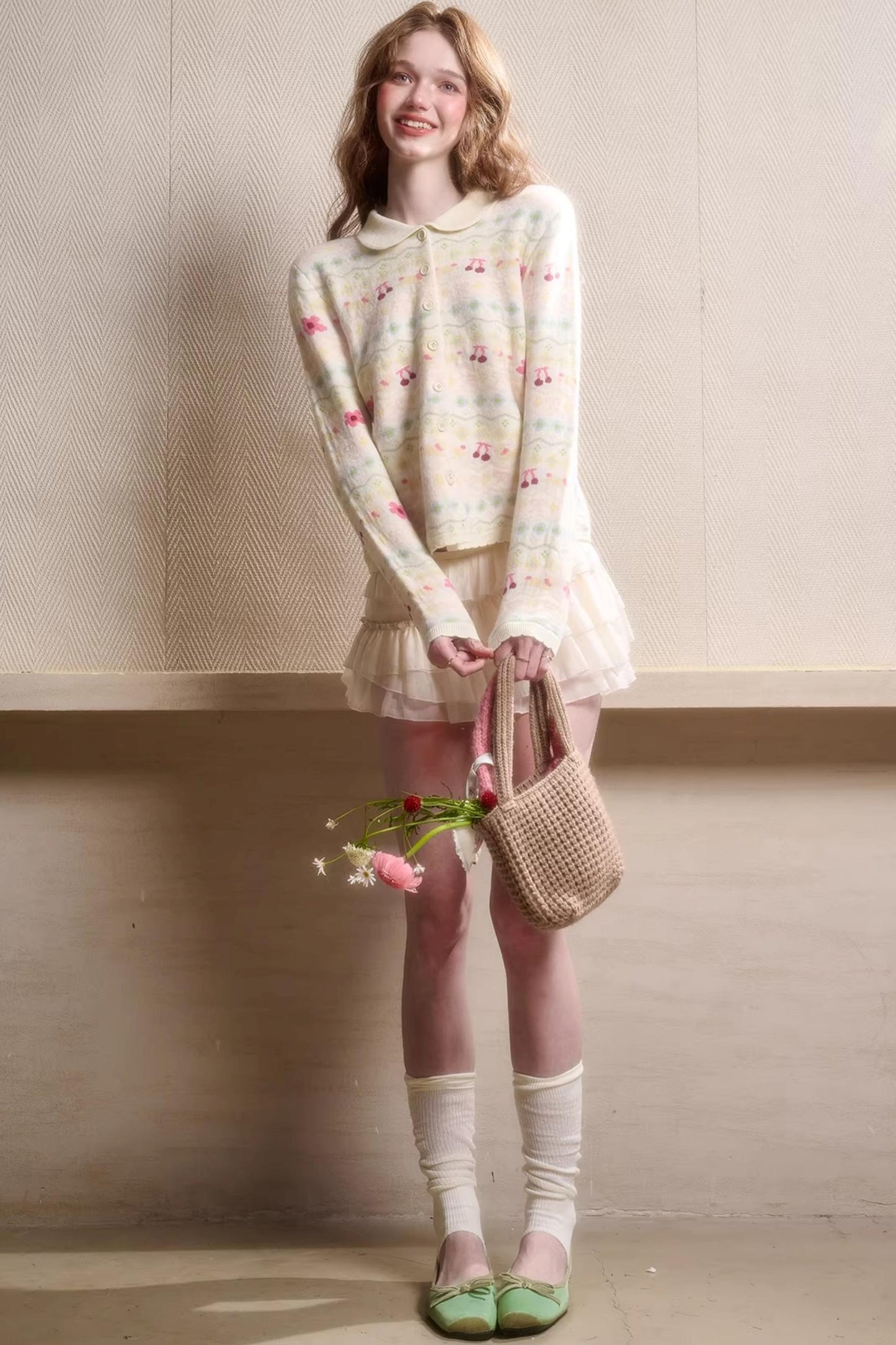 Rainbow Fair Isle Cozy Sweater