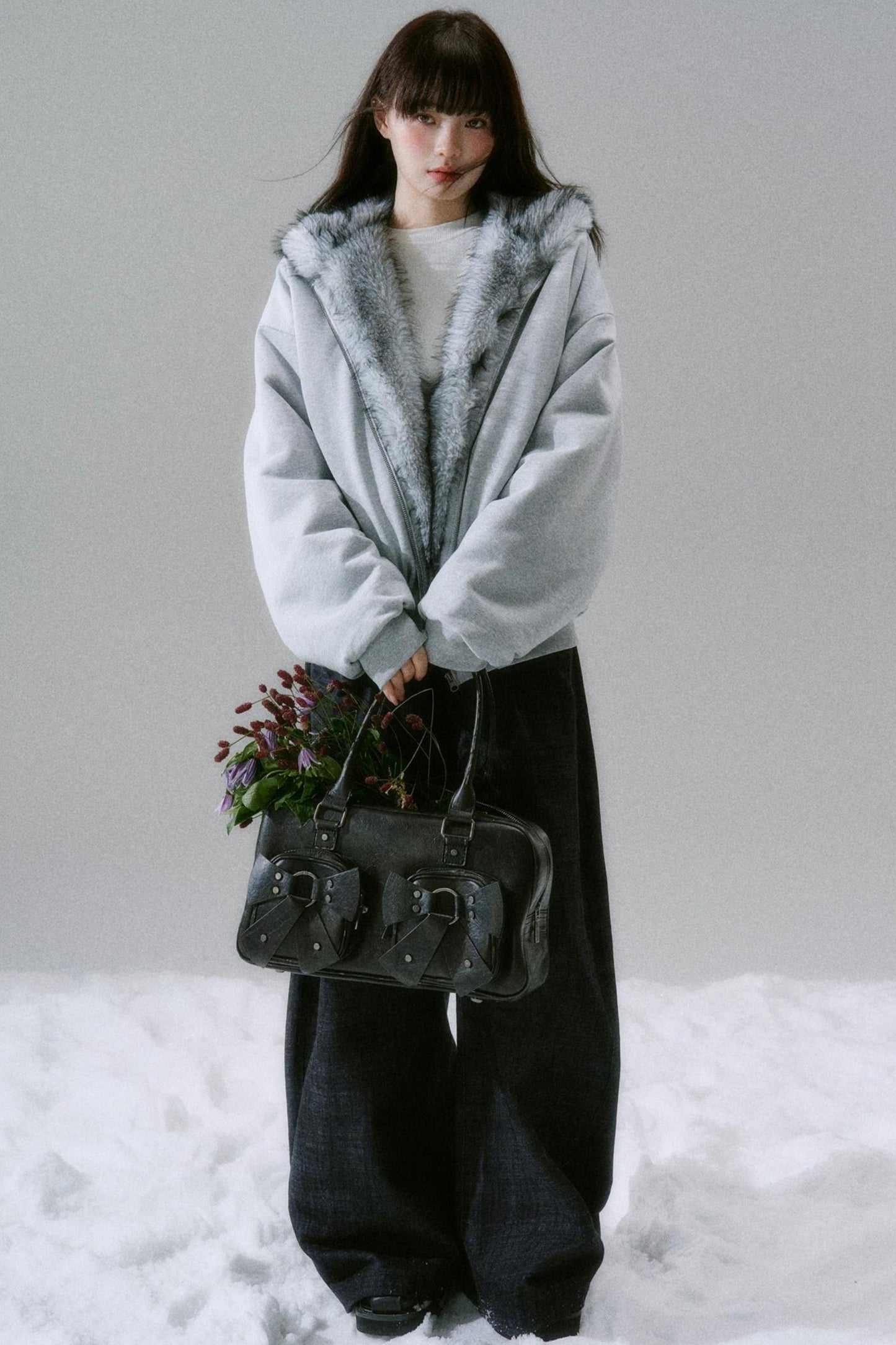 Casual Plush Reversible Jacket