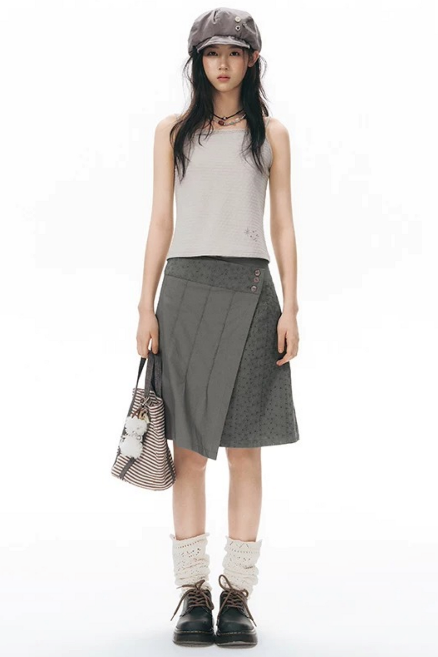 Lace-Trimmed Embroidered Camisole