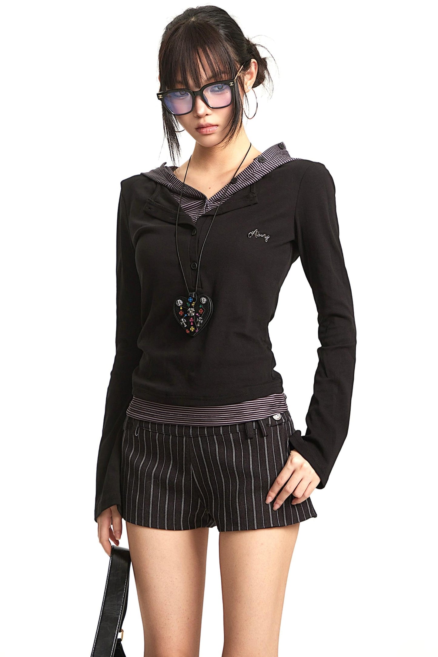 Vintage Polka Dot Long Sleeve T-Shirt