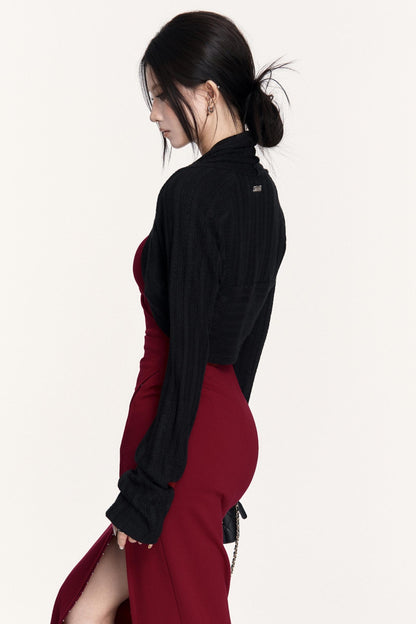 French Slim Waist Slimming Dress