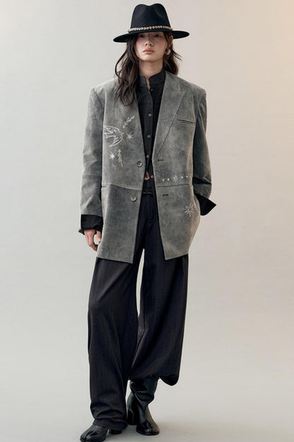 Star Feather Slim-Fit Shirt