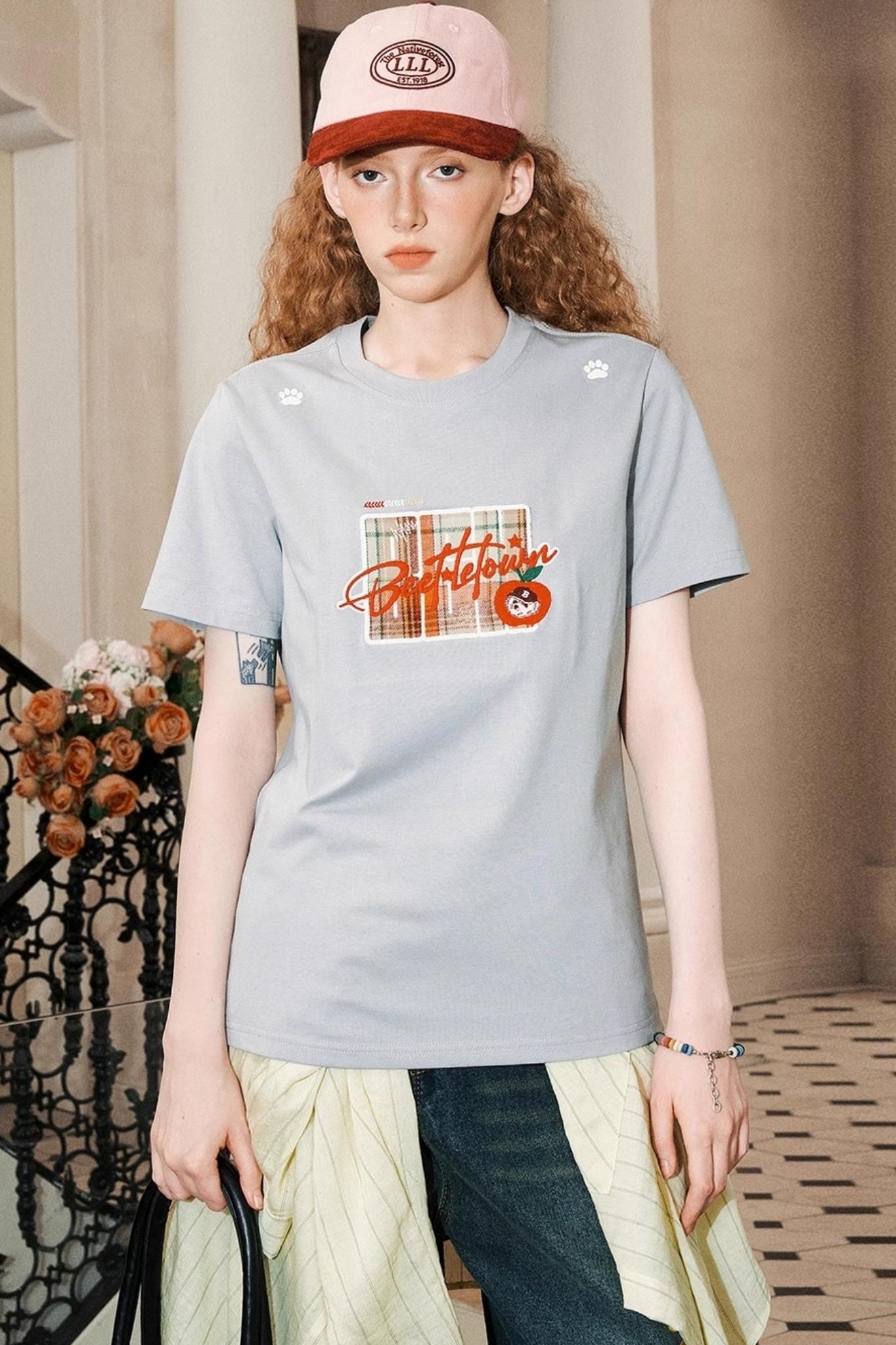 Vintage Embroidered Tee