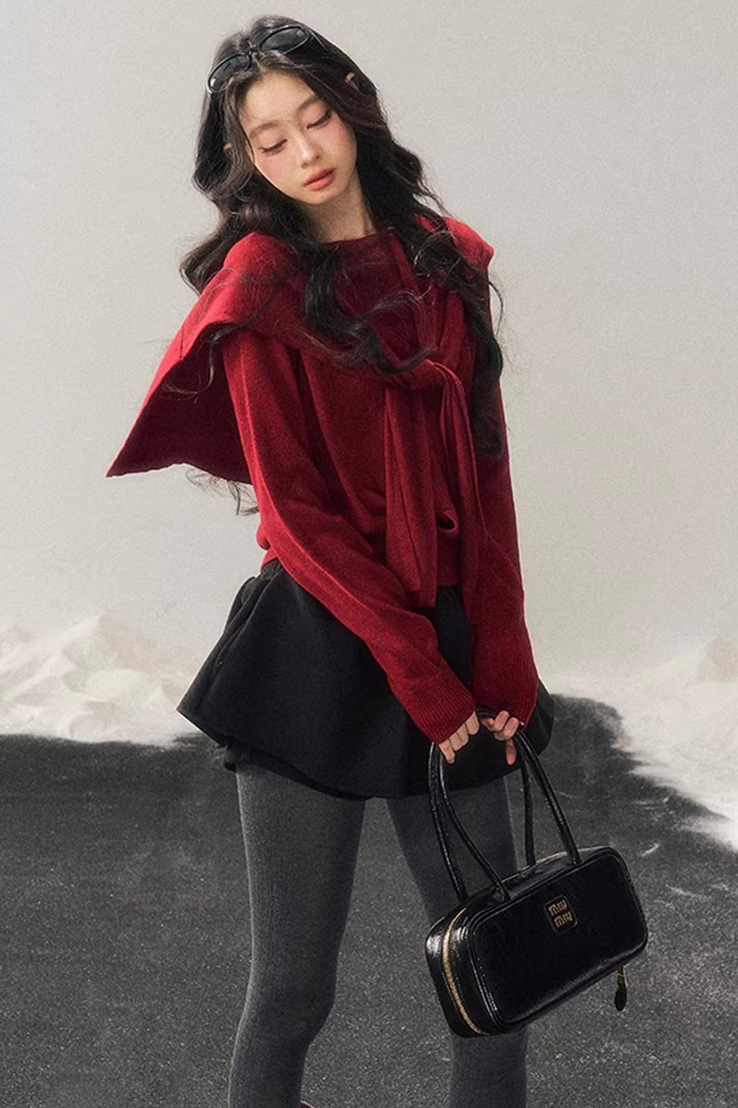 American College Sweater Set