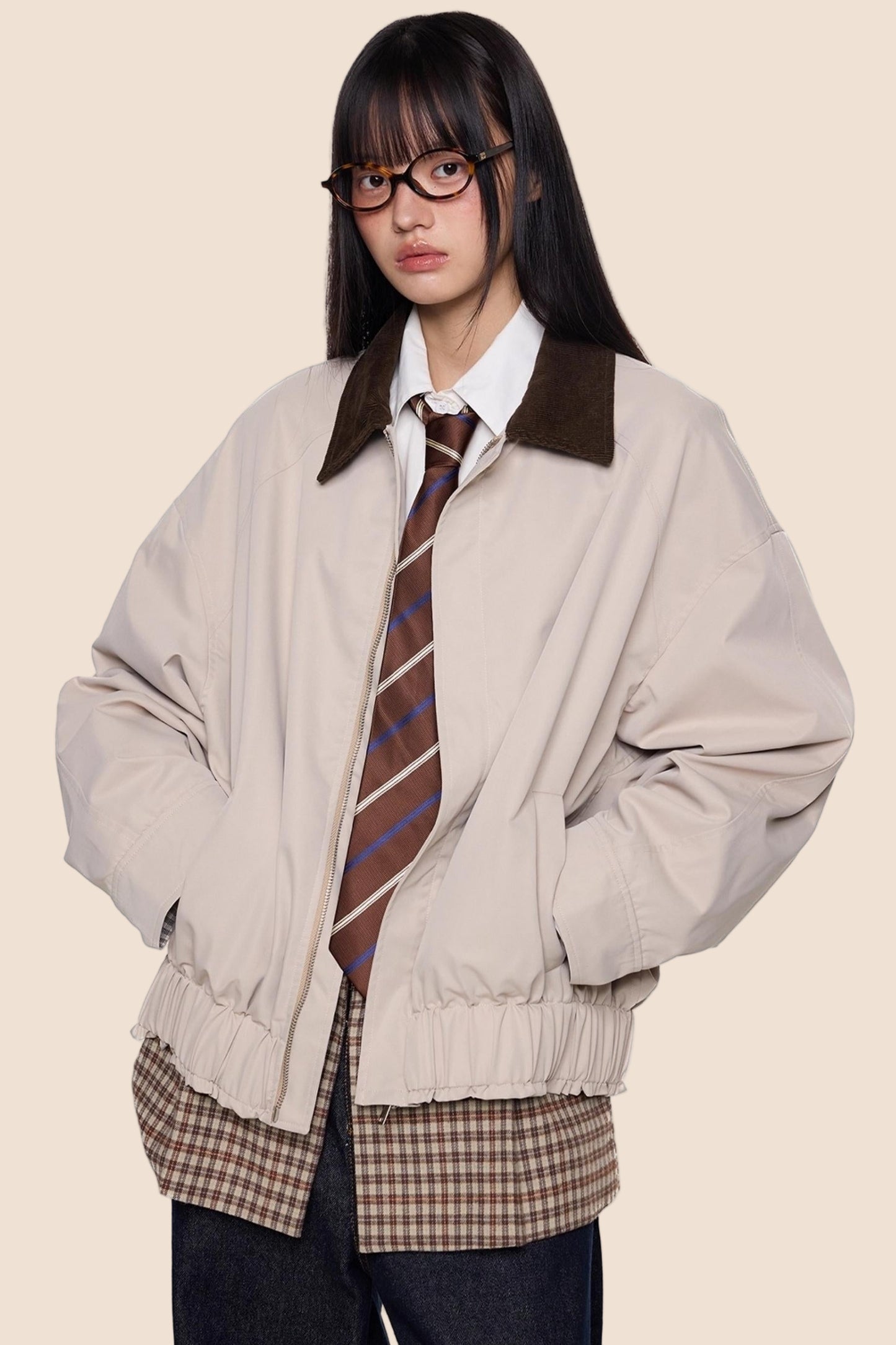 Vintage Corduroy Lapel Jacket