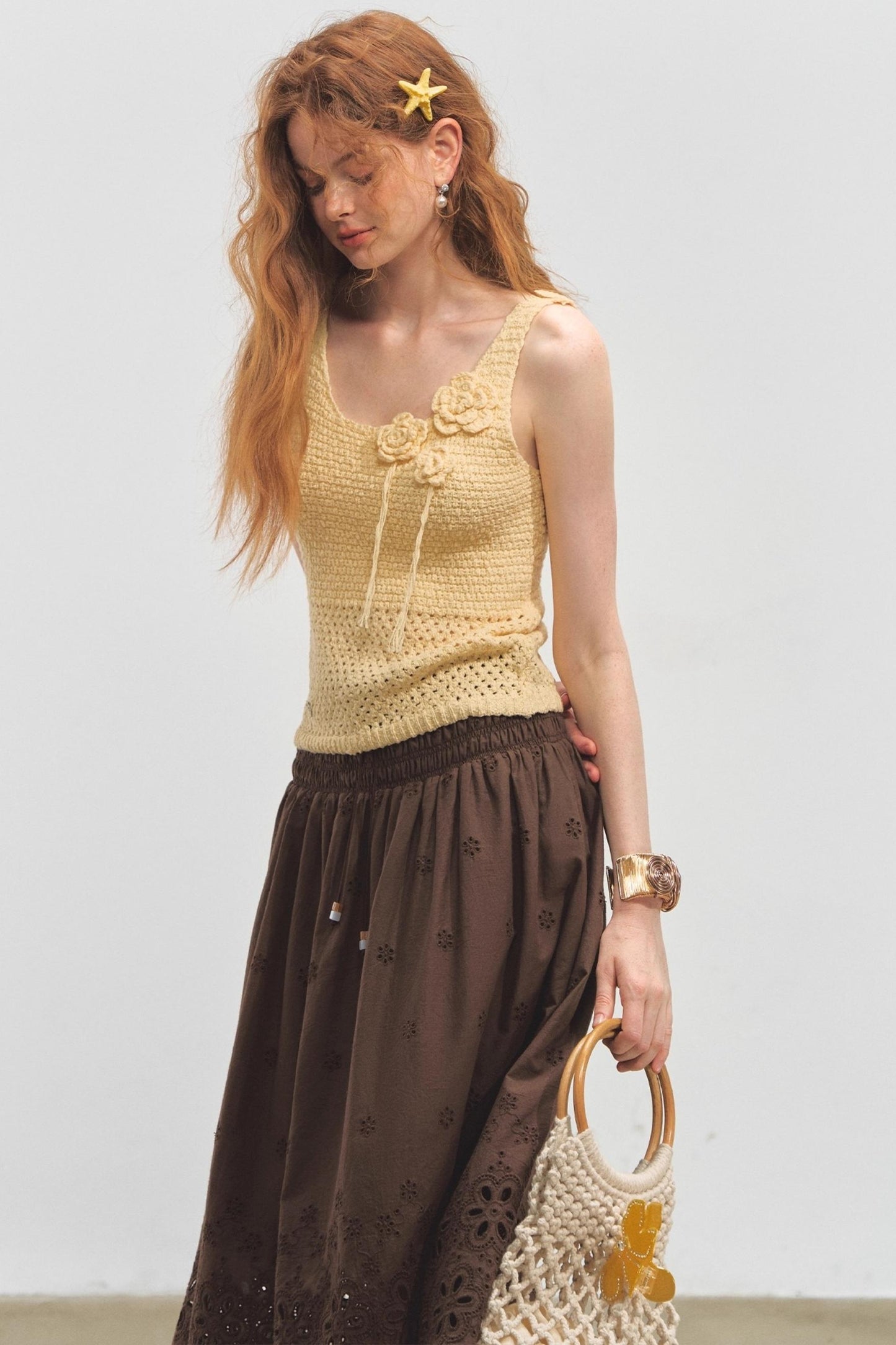 Three-Dimensional Knitted Vest