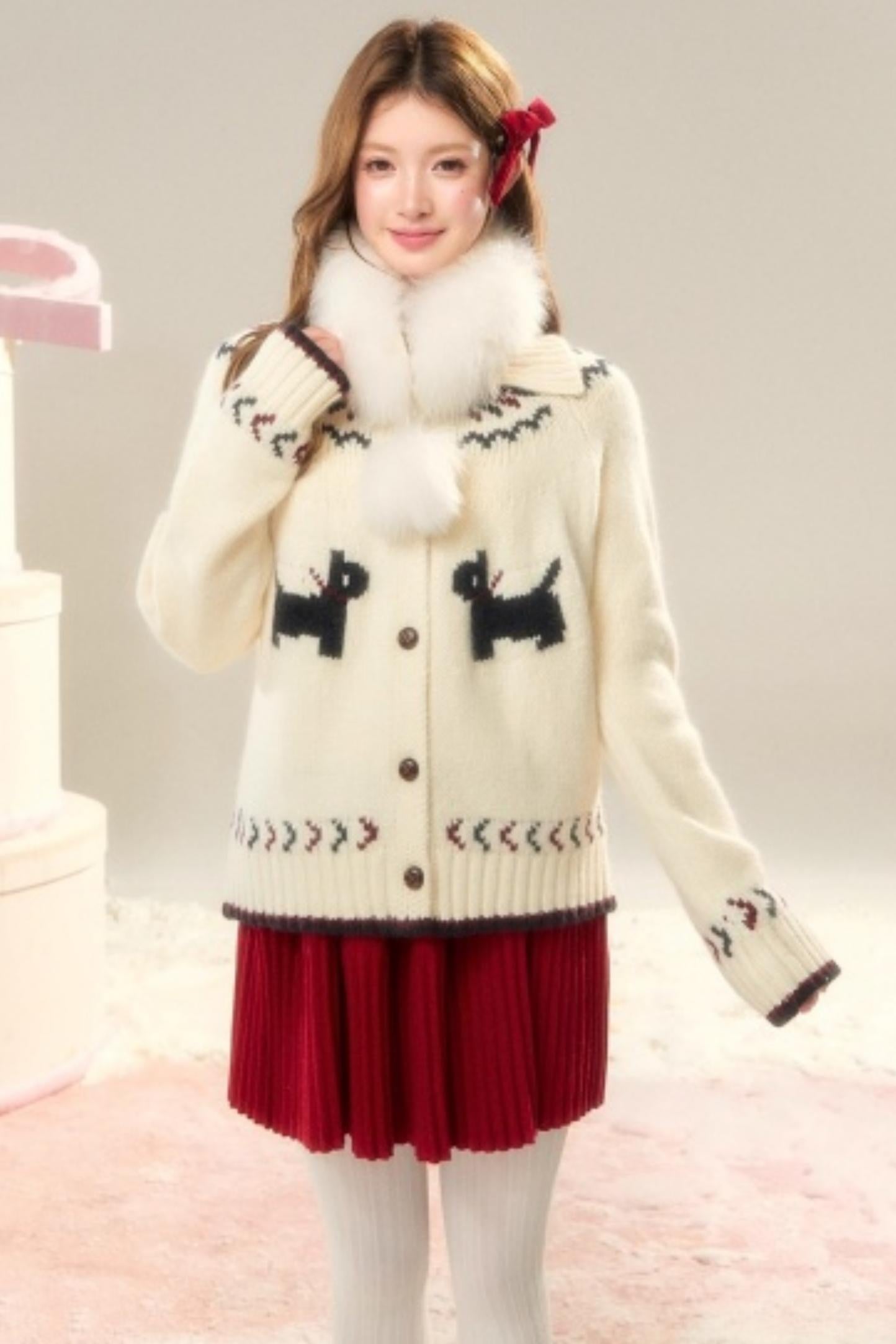 Christmas Fair Isle Cardigan