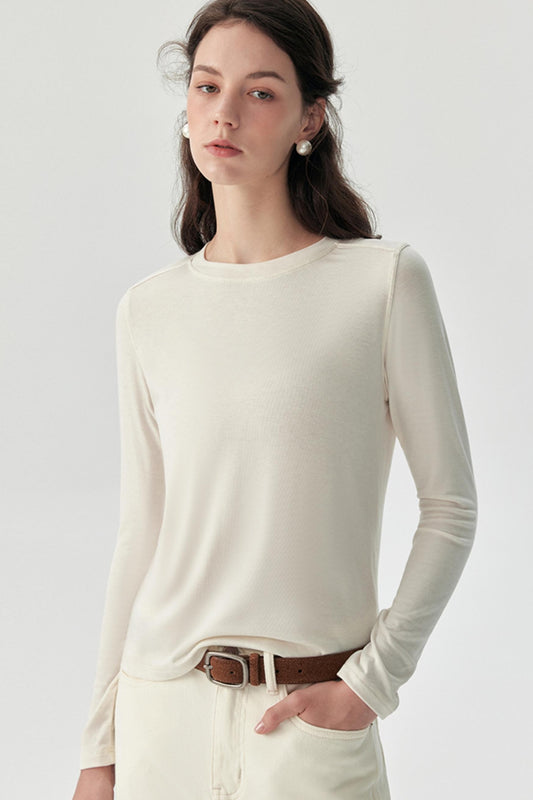 Ultra-thin Long-Sleeved Wool Base Jacket