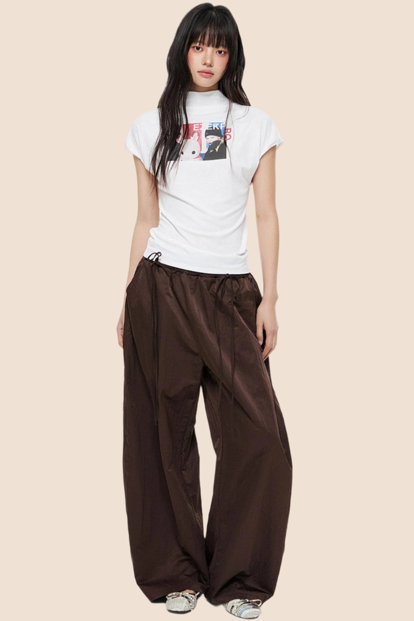 Fitted Short Sleeve Crop Tee