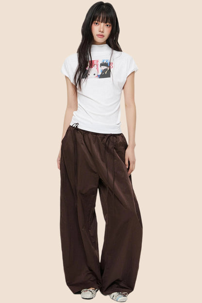 Fitted Short Sleeve Crop Tee