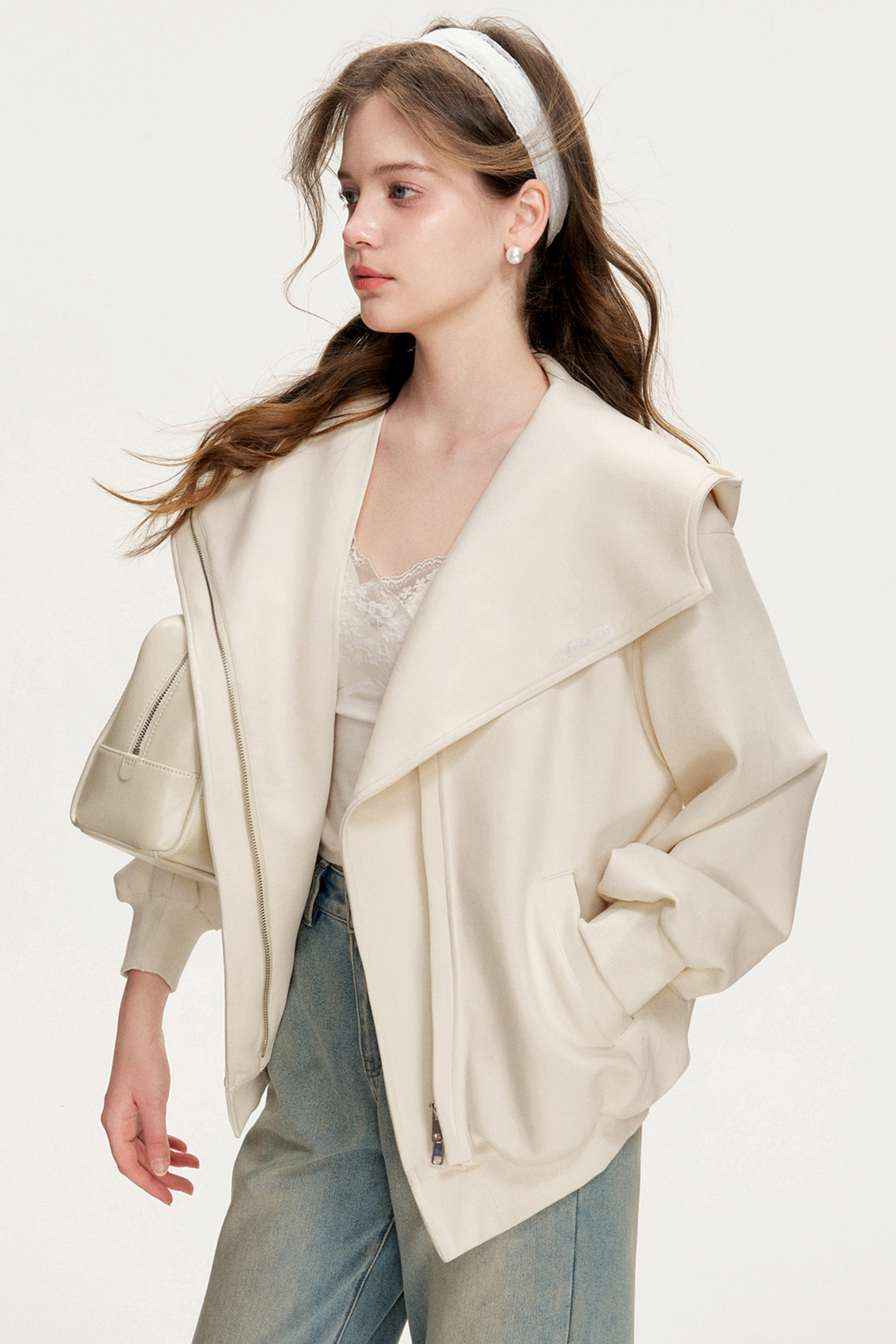 Hooded Double-Zip Jacket