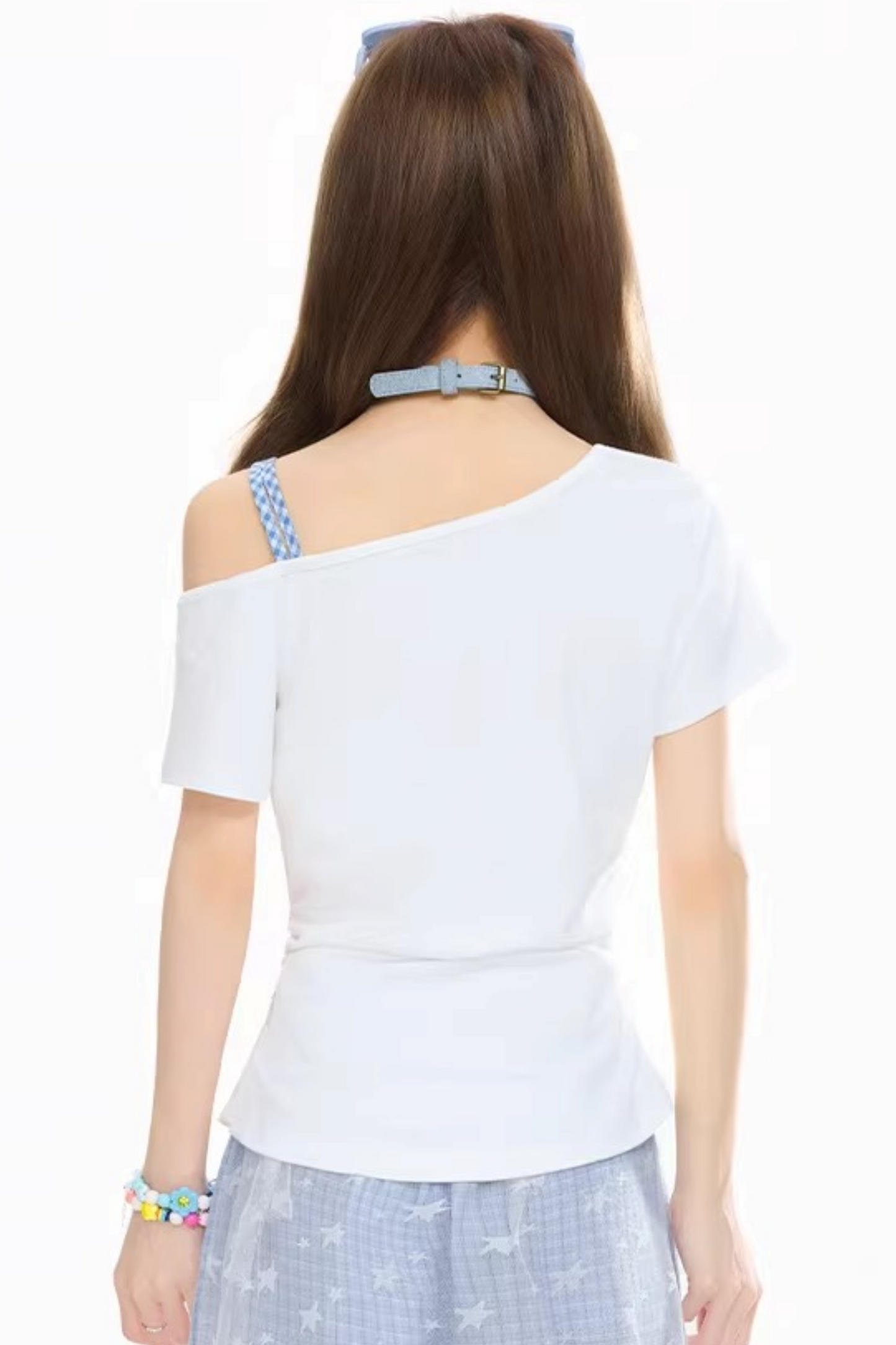 Bowknot One-Shoulder Top