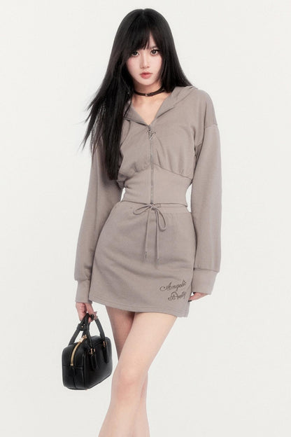 Sweet American Girl Two-Piece Skirt Set