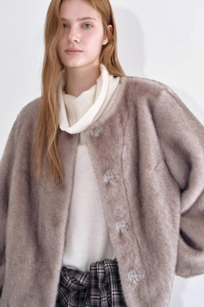 Winter Eco-Fur Jacket