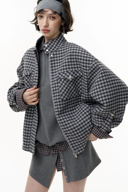 Salt Tea Plaid Jacket