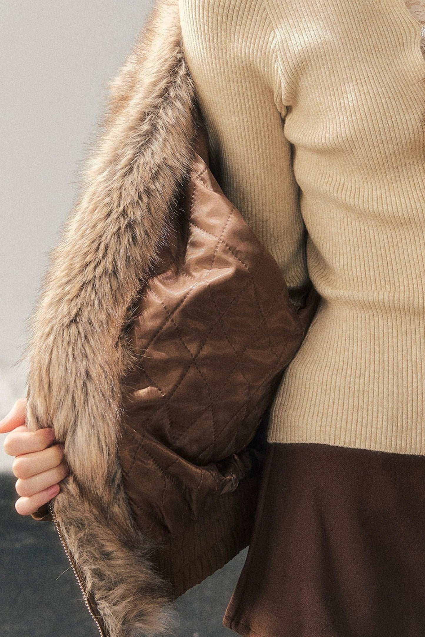 Hepburn Padded Butterfly Coat