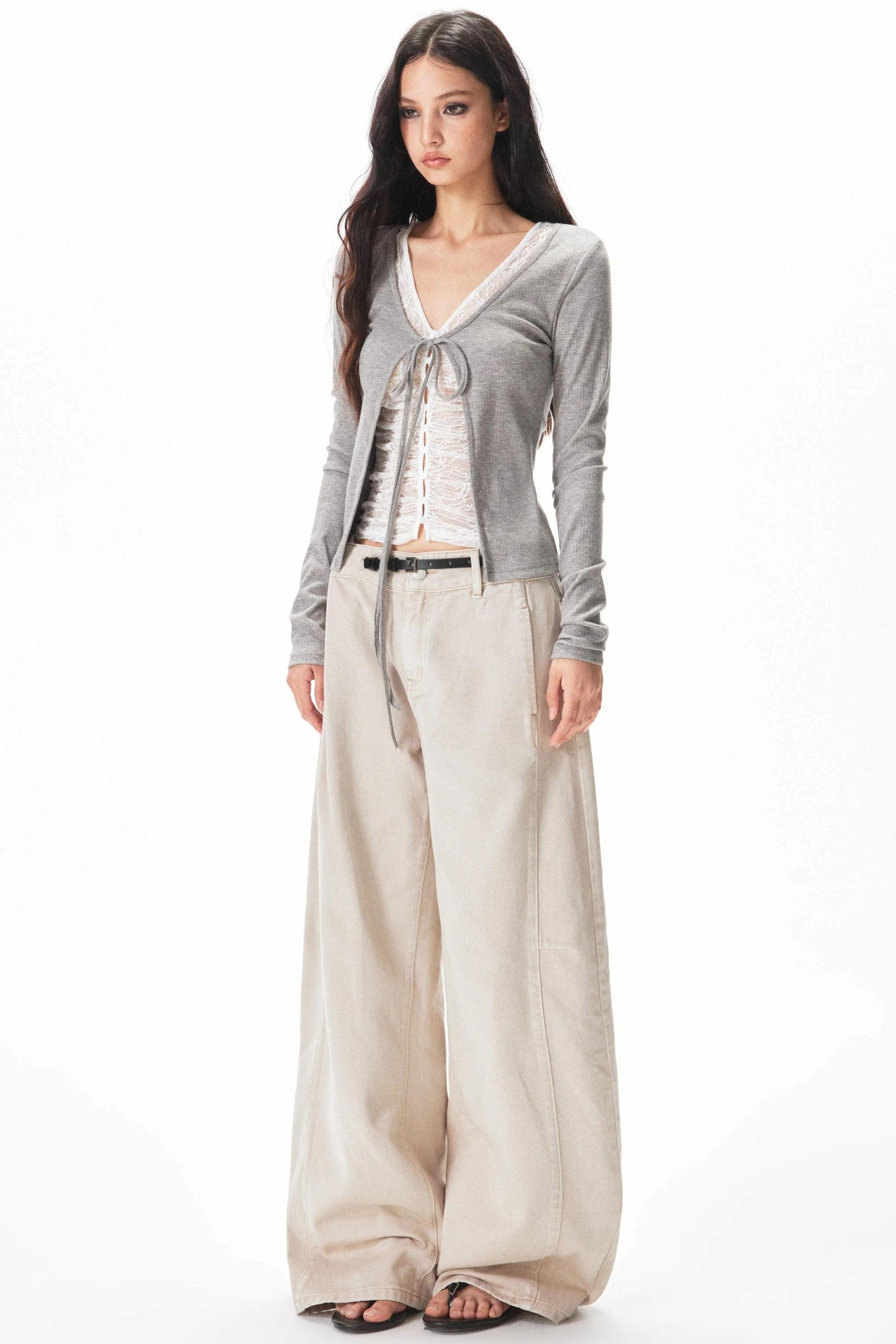 Retro Washed Apricot Cargo Pants