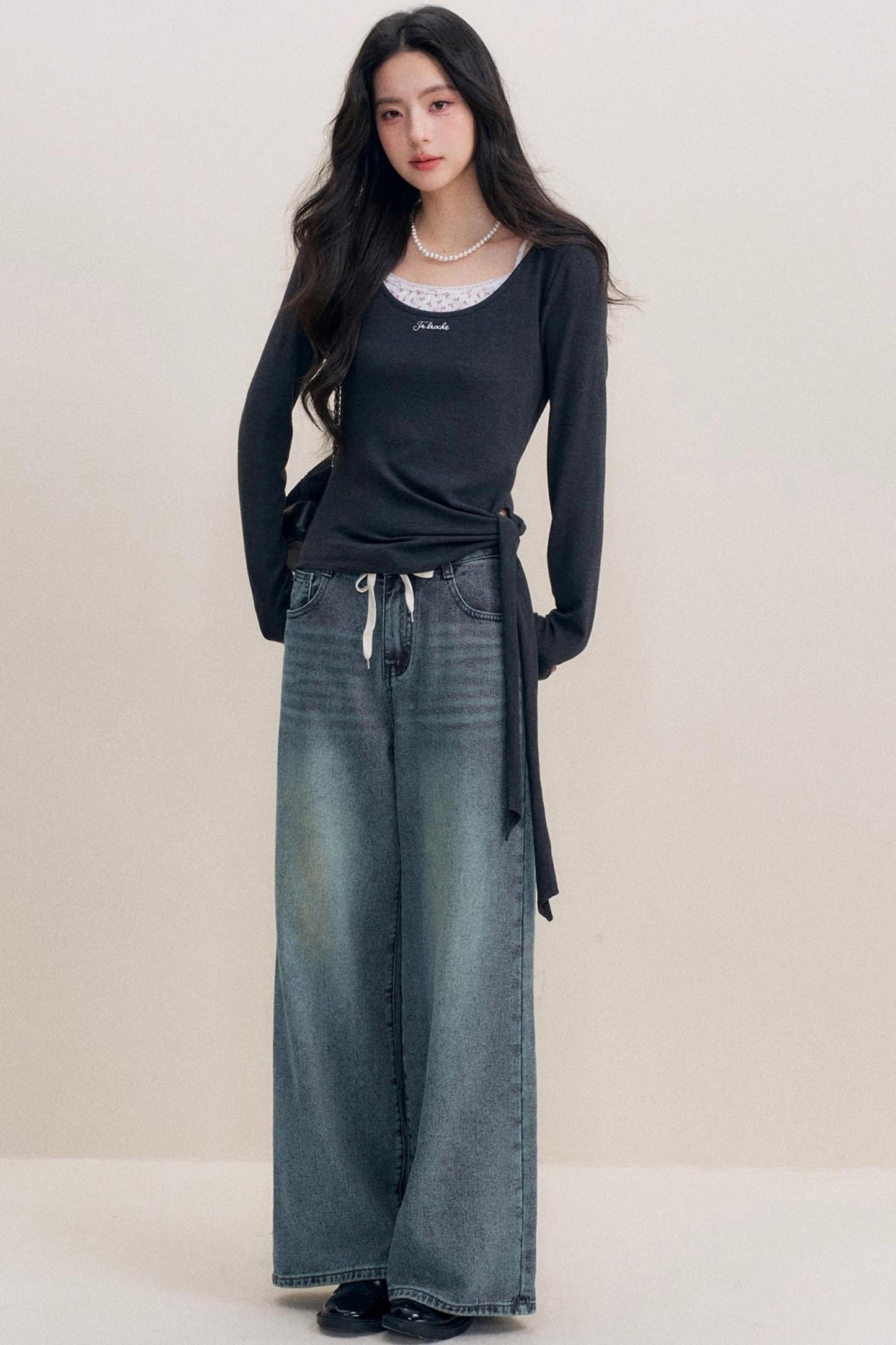 Lazy Lace Long Sleeve Base Layer Top Set