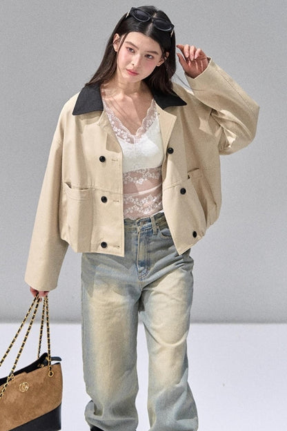 Short Petite Trench Coat