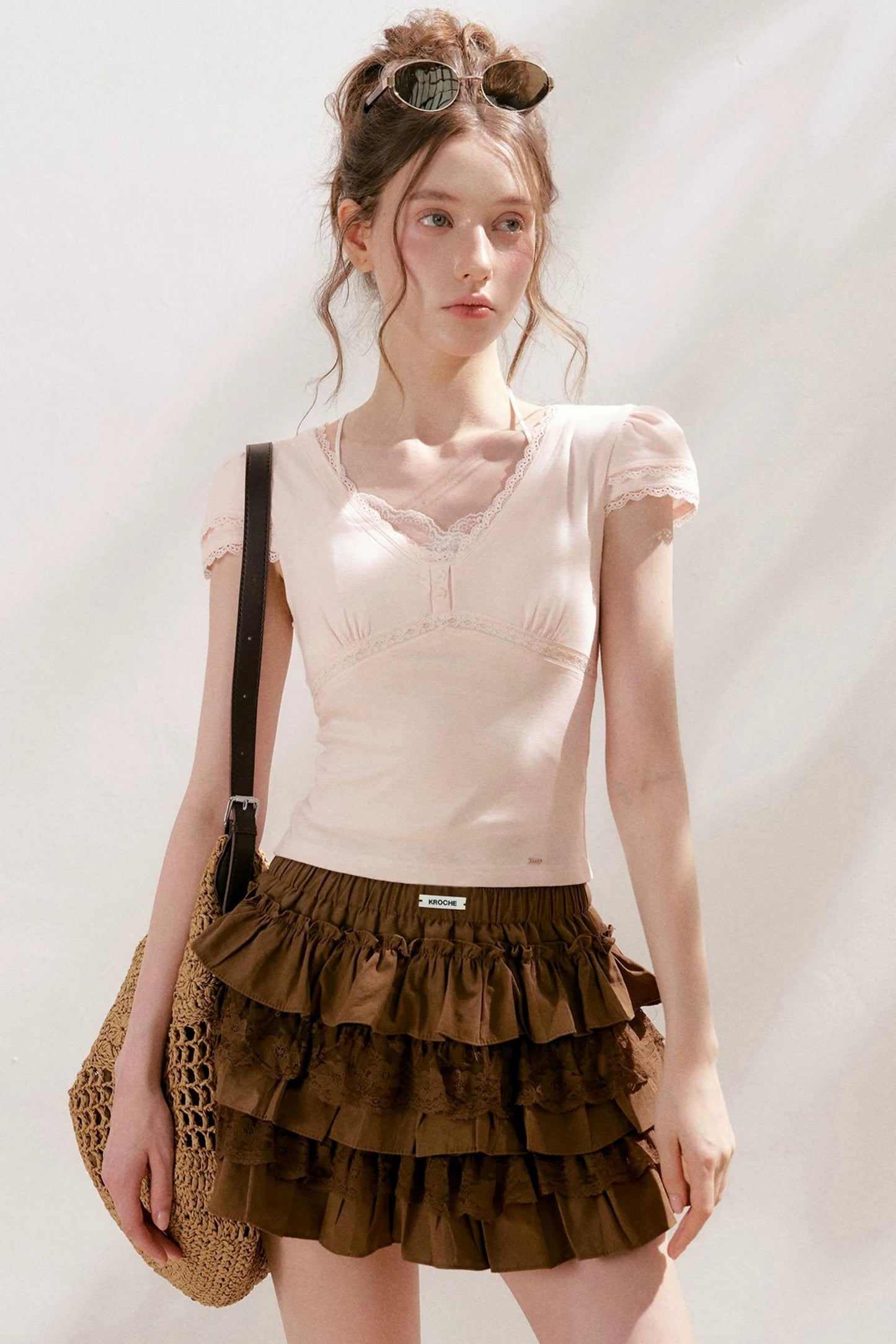 Softfit French Lace Top