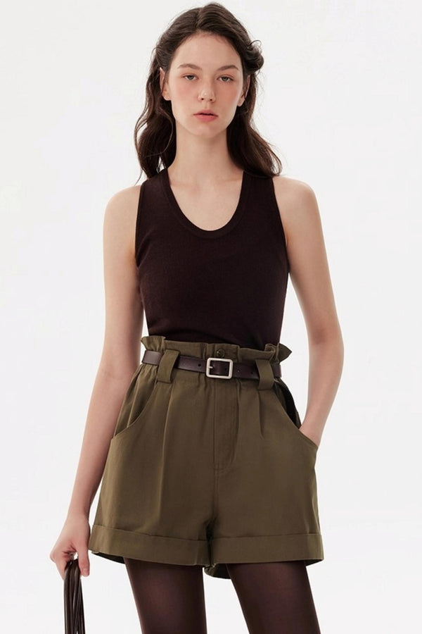 Versatile Wool Sleeveless Base Top