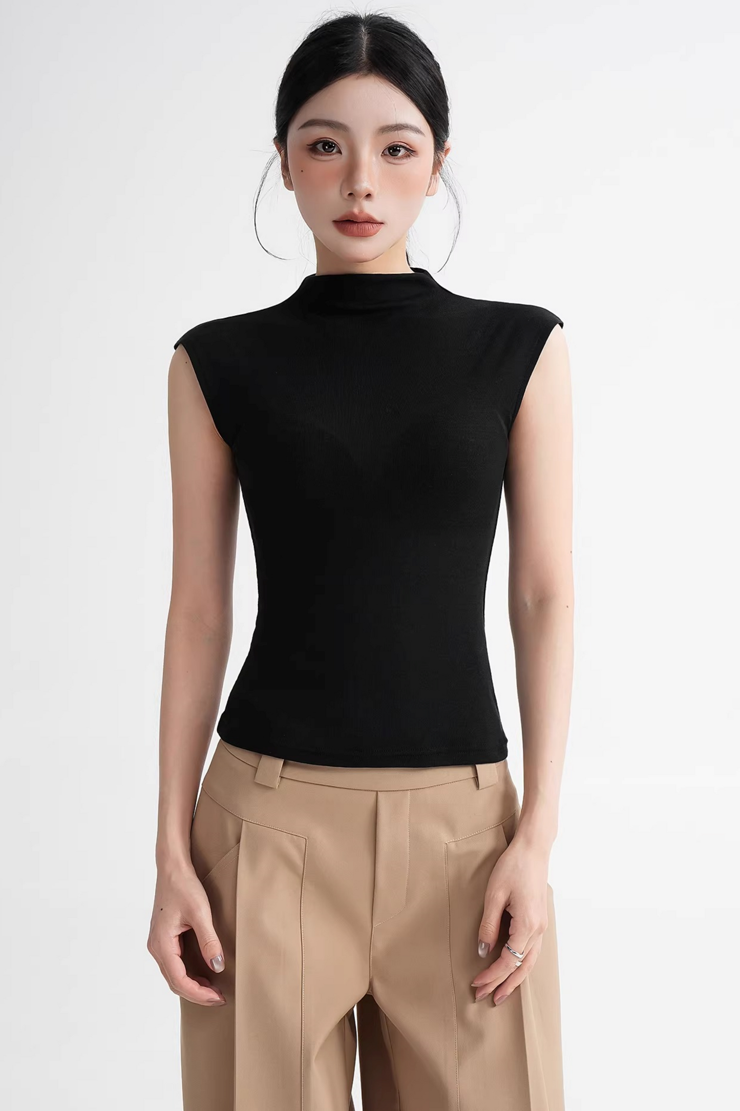 Mulberry Silk Sleeveless Top