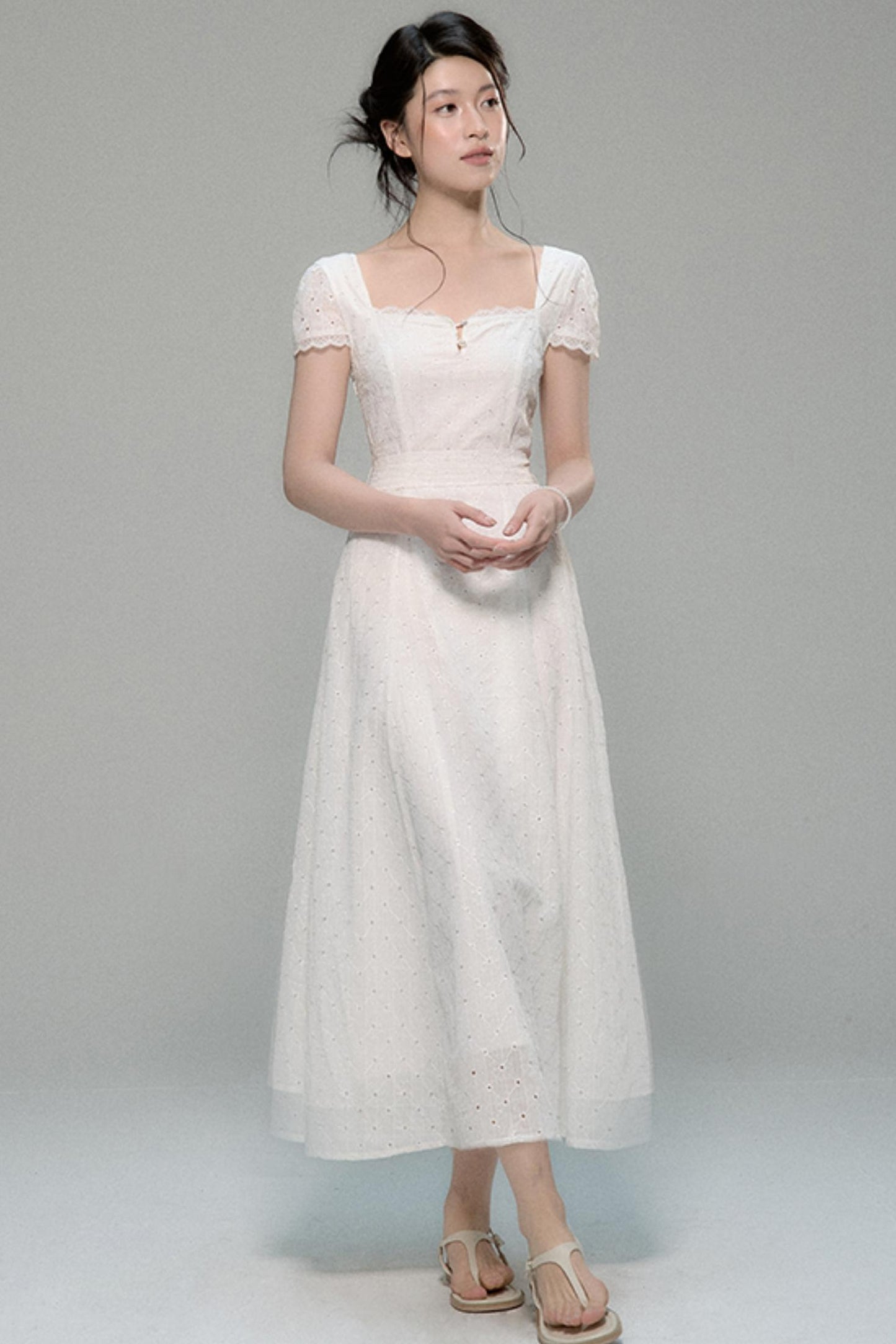 Elegance White Dress