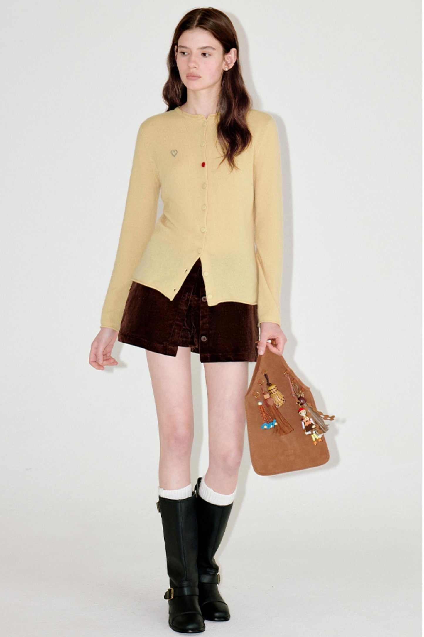 Velvet Striped Culottes