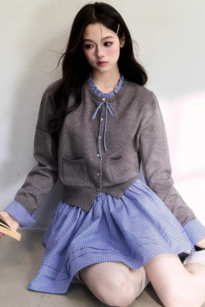 Sweetheart Ballet Cardigan Set-Up