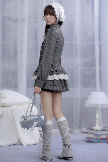 Whisper Long-Sleeved Dress Set-Up