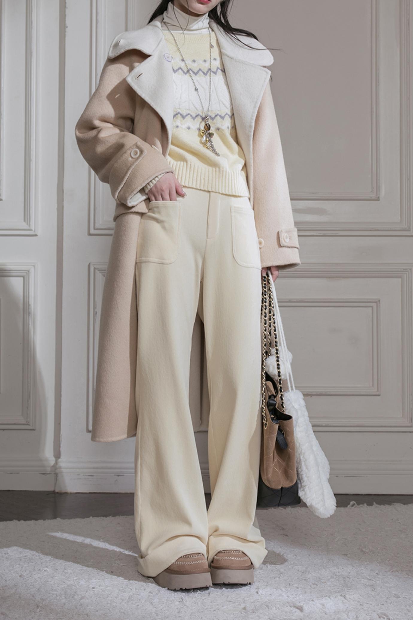 Snow Melt Corduroy Flared Pants