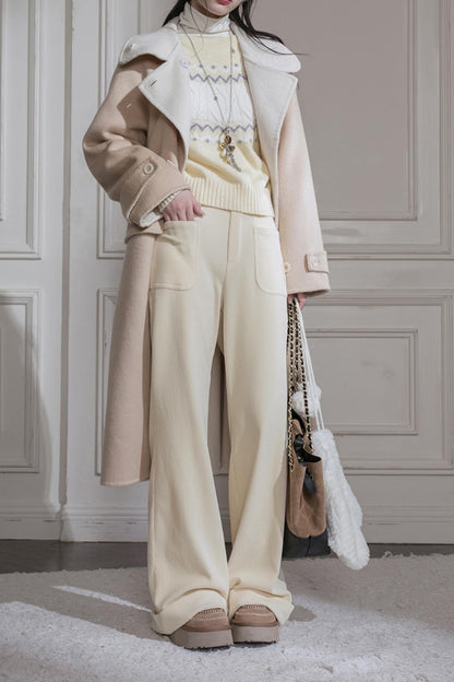 Snow Melt Corduroy Flared Pants