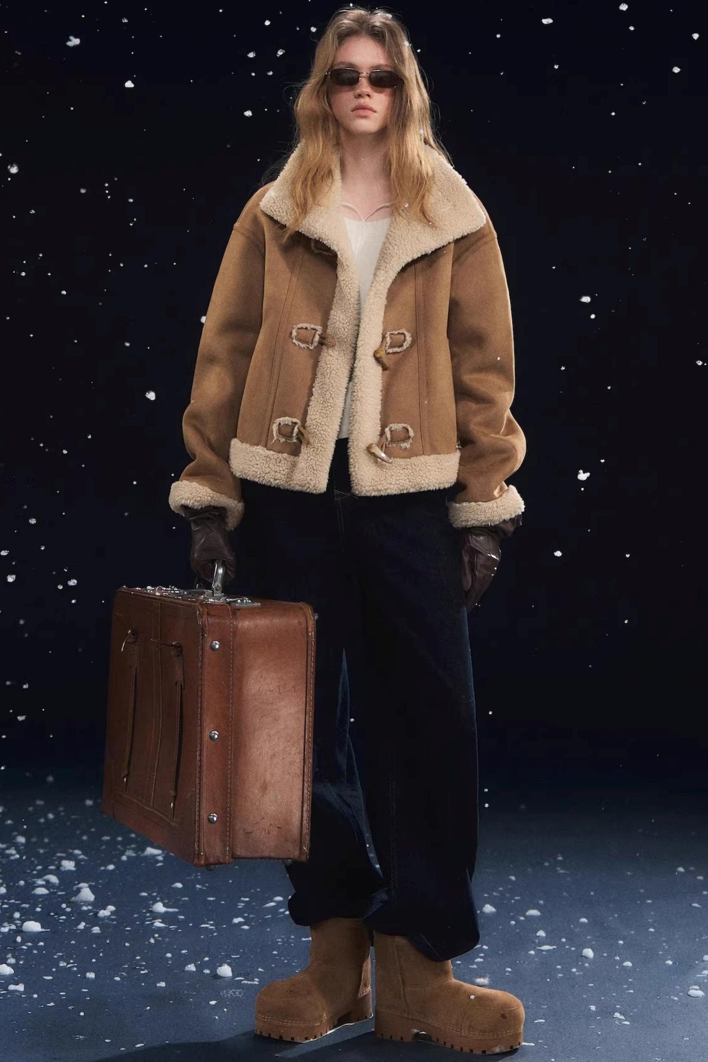 Stretch Raw Denim Jeans