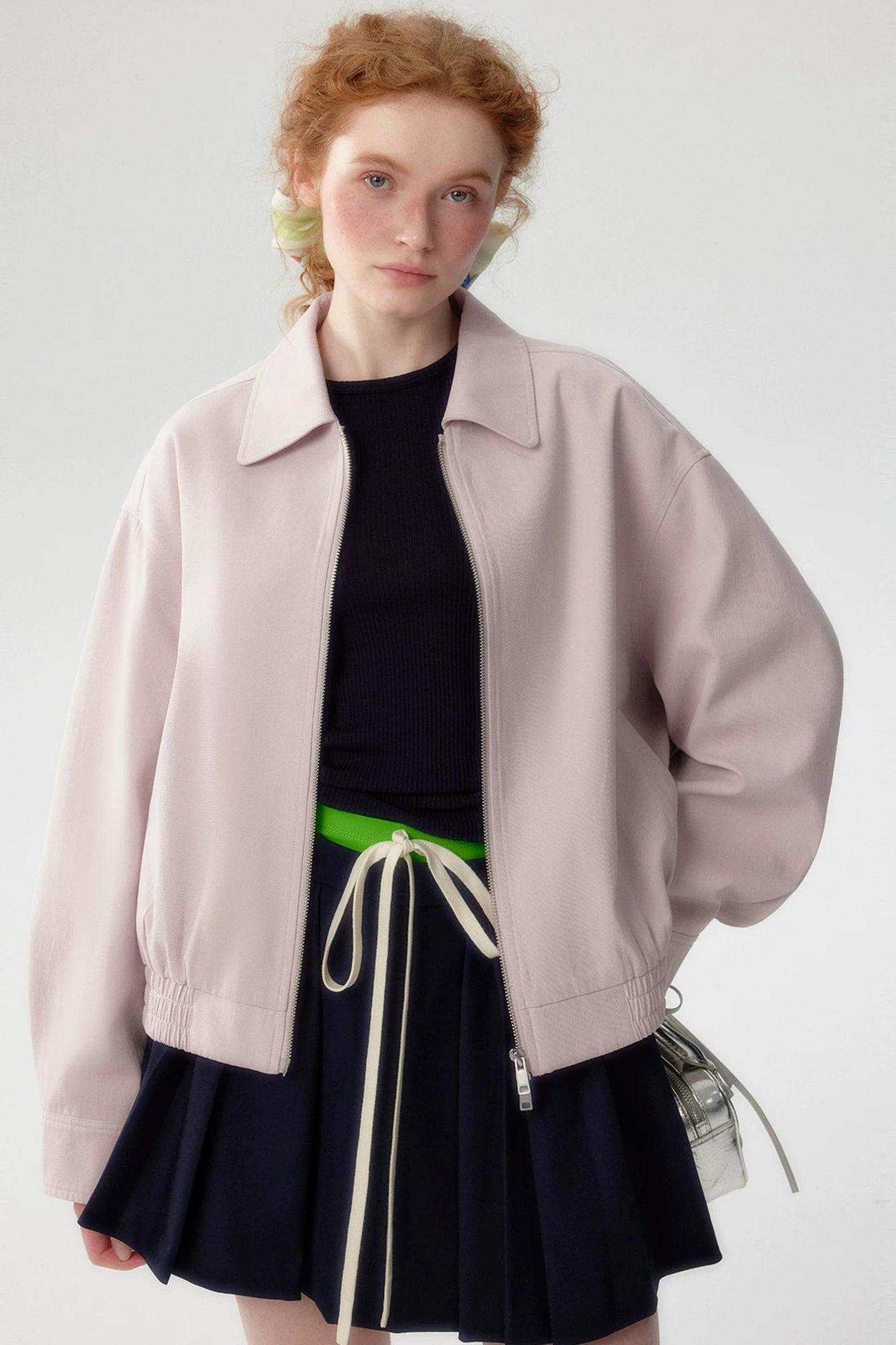 Sweet Pink Tencel Jacket