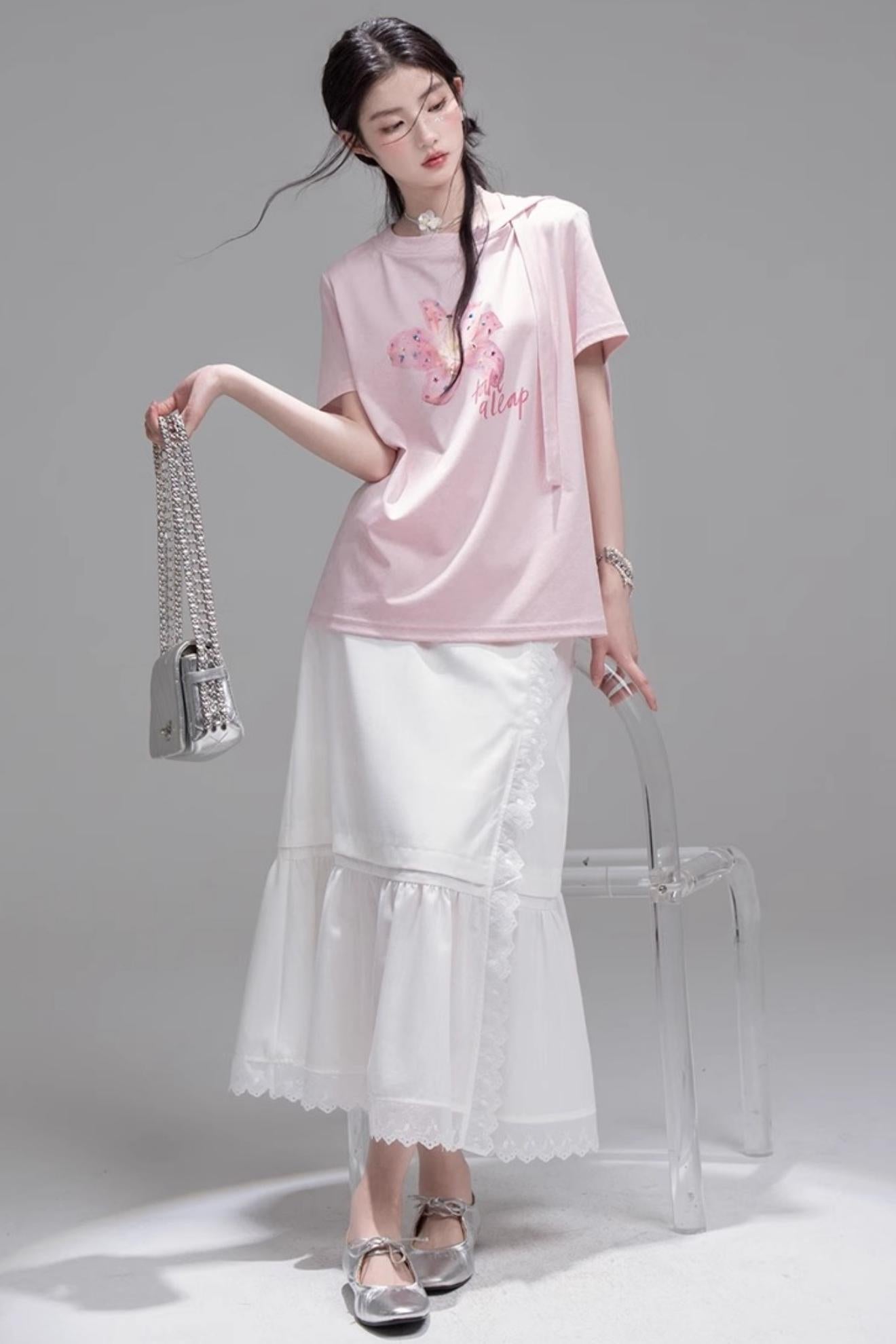 Honey Pink Hemp T-Shirt