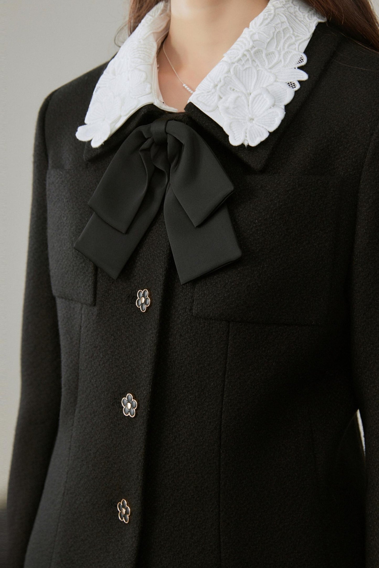 Winter Short Black Jacket