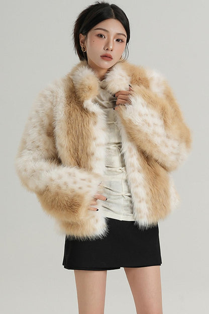 Eco-Friendly Wool Fur Jacket