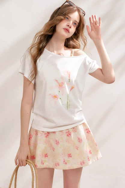 Snowflake Classic Sleeve Blouse