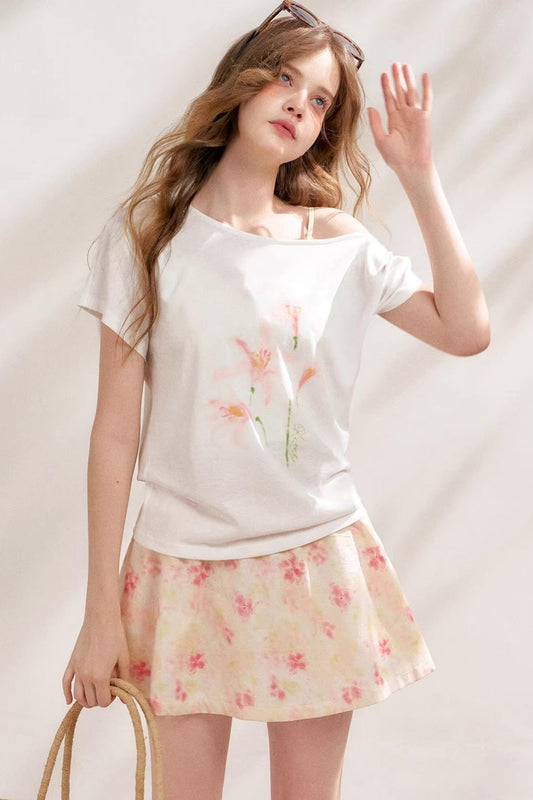 Snowflake Classic Sleeve Blouse